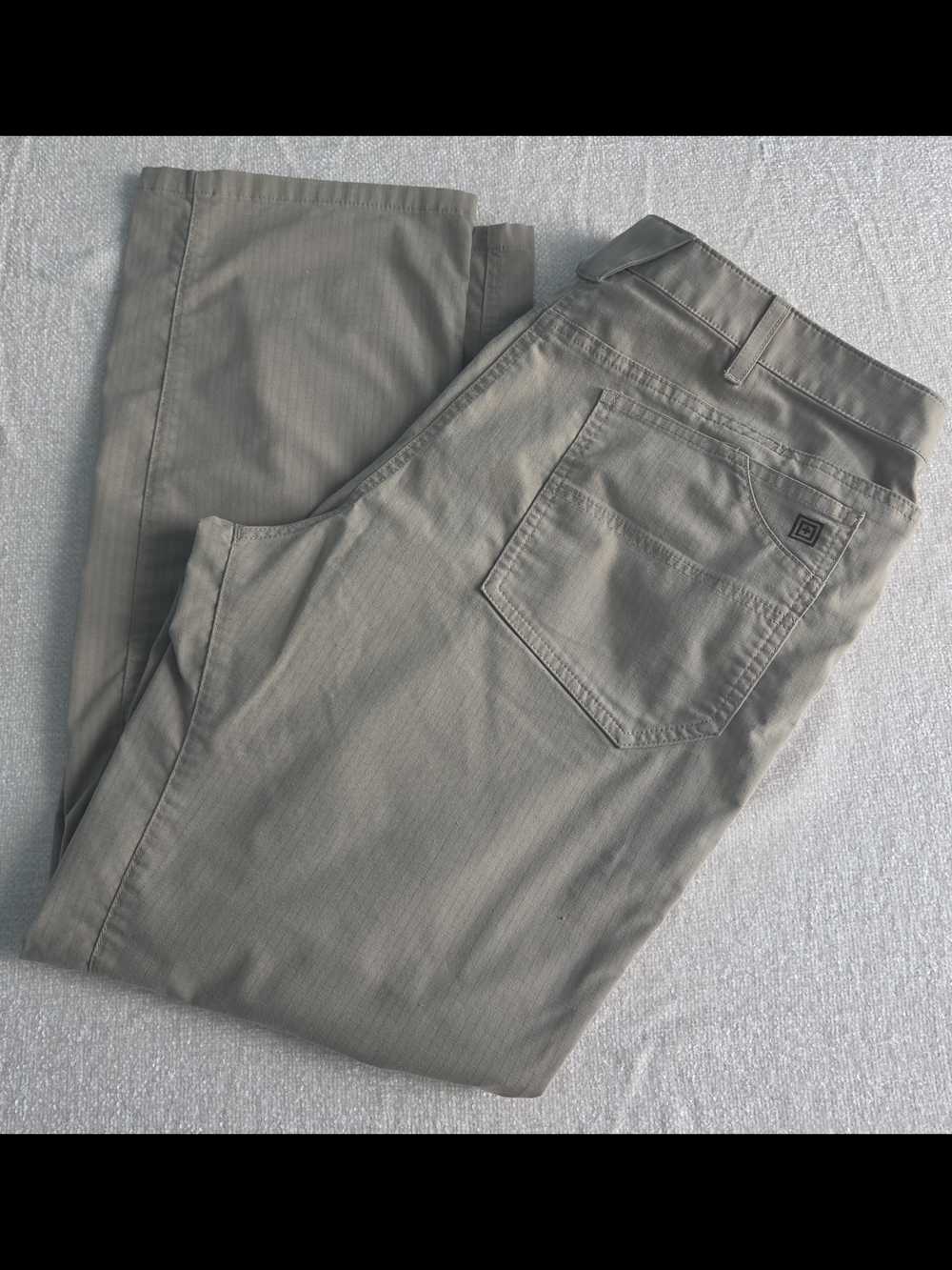 5.11 Tactical Series Ripstop Pants Men's 40x32 Tan Tactical Cargo Outdoor Hiking